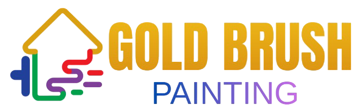 Gold Brush Painting